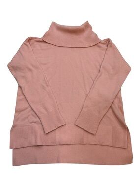 Banana Republic Boxy Bi-level Turtleneck Tunic Style Sweater Size L
